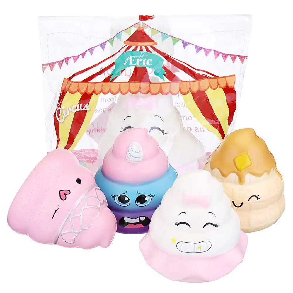 8 см Kawaii Poo Baby Cream ароматизированные пурами для сжимаемых сладких выражений