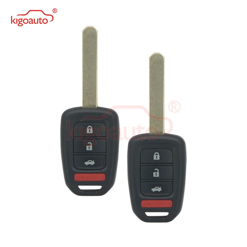 Kigoauto 2 шт. корпус дистанционного ключа для Honda Accord CRV Civic 2014 4 кнопки MLBHLIK6 1T HON66 |