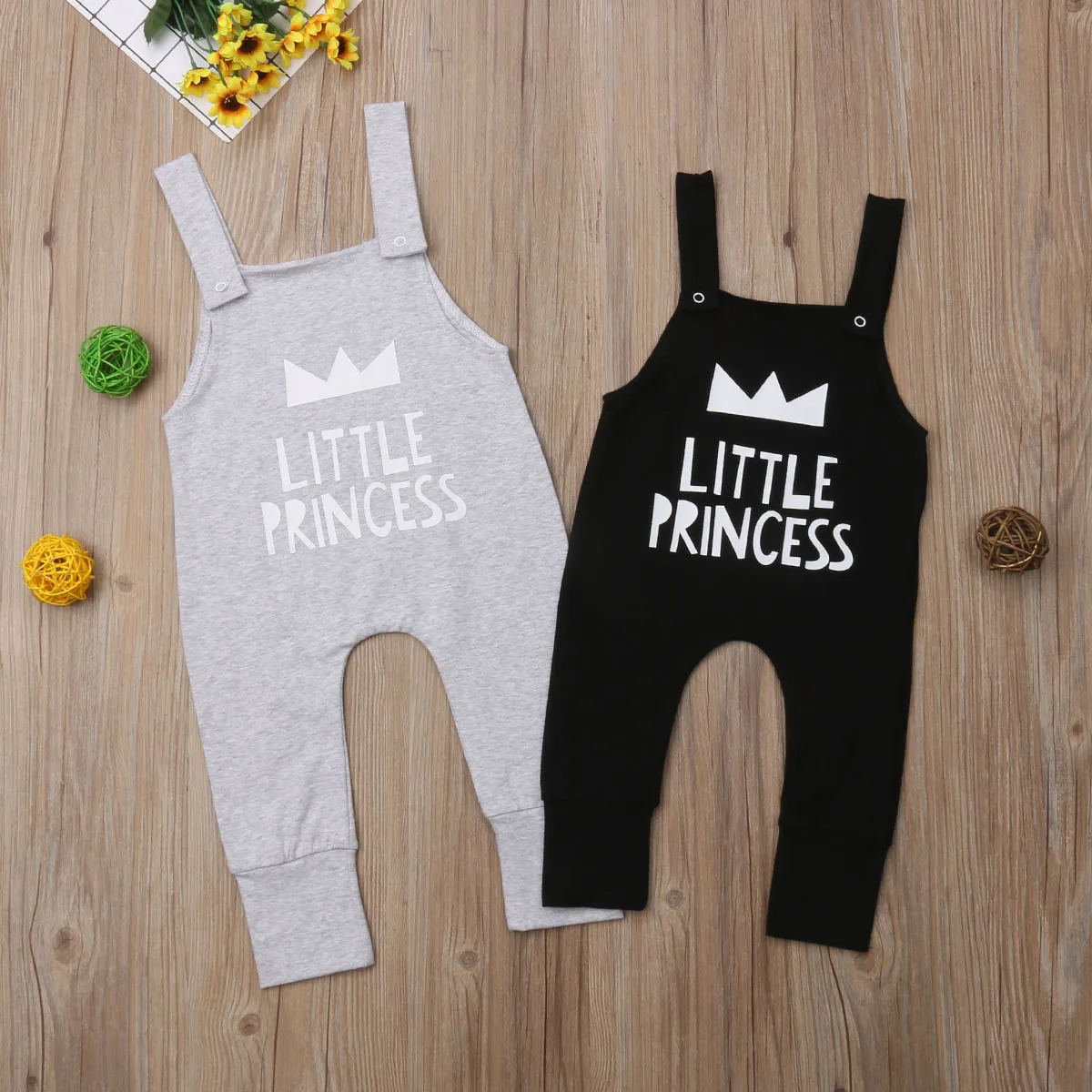 Emmababy 2019 новорожденных для маленьких девочек комбинезон мальчиков на лямках