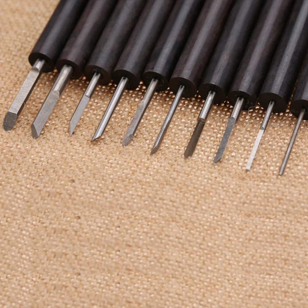 14 шт. ручной резной нож DIY деревообрабатывающий набор инструментов для