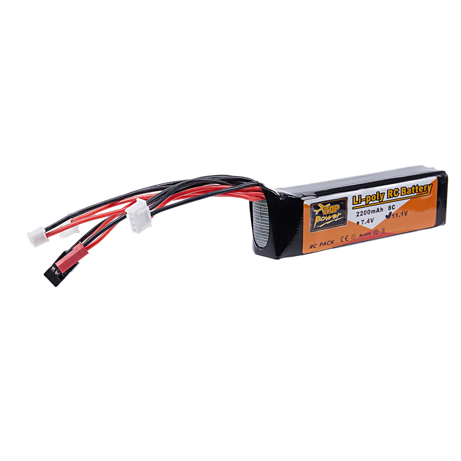 ZOP power 2200 mAh 11 1 V 3 S 8C Lipo батарея JR JST вилка fubeba для батарейки передатчика запасные