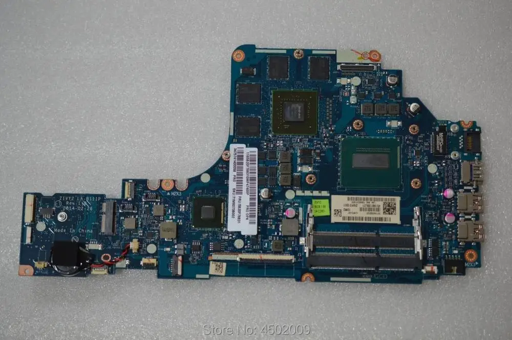 Для lenovo Y50-70 5B20F78831 материнская плата для ноутбука с SR15G LA-B111P CPU GTX 860M 2GB GPU 100%