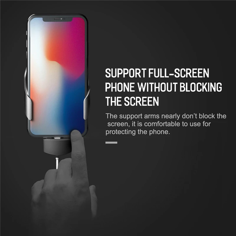 Универсальный автомобильный держатель для телефона iPhone x samsung huawei telefon подставка