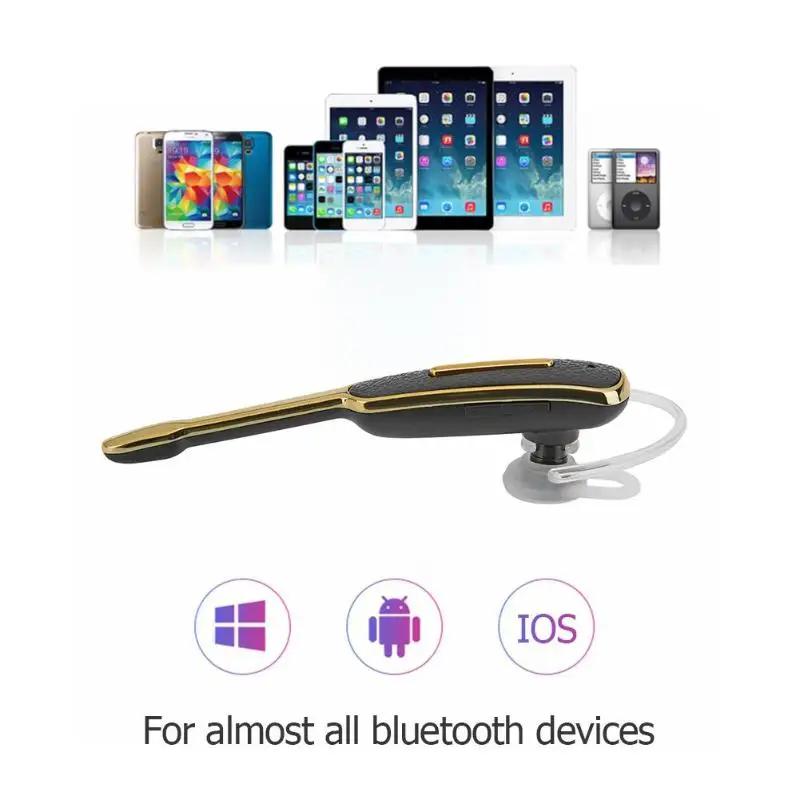 HM1000 Stereo Wireless Bluetooth Headphones V3.0 Sports Ear Hanging Headset Hands-free Earphone 150 hours 4 25 meters | Электроника