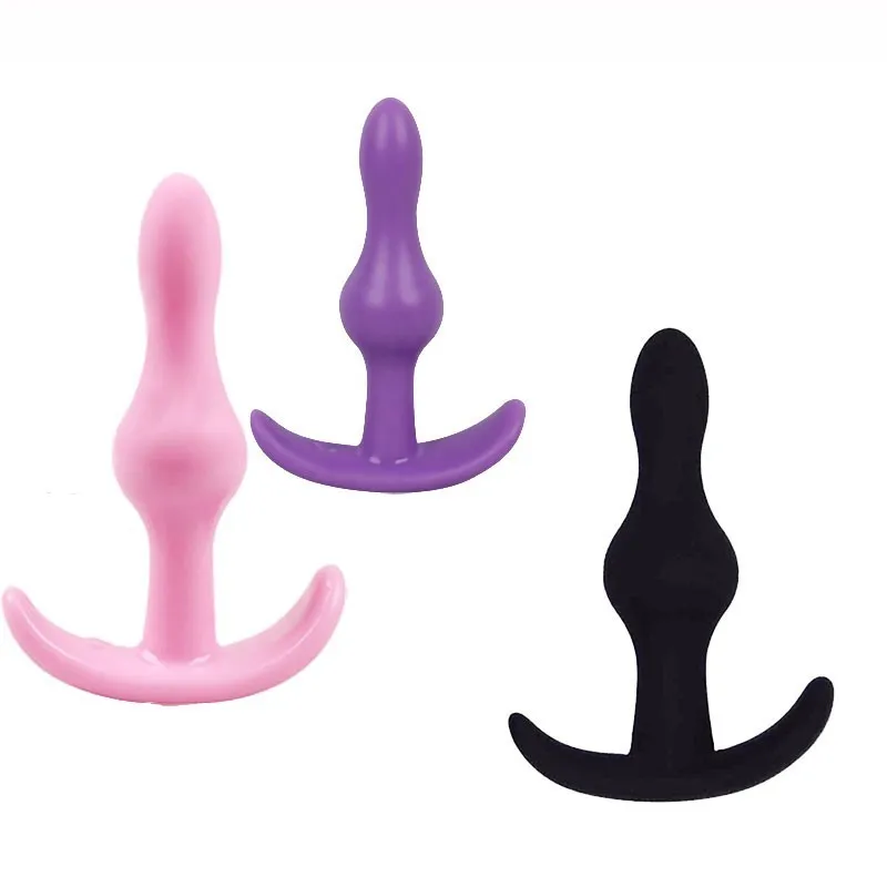 Sex Toys Silicone Anal 2 Beads Plug G Spot Stimulate Butt Male Prostate Massager Adult Masturbation Product |