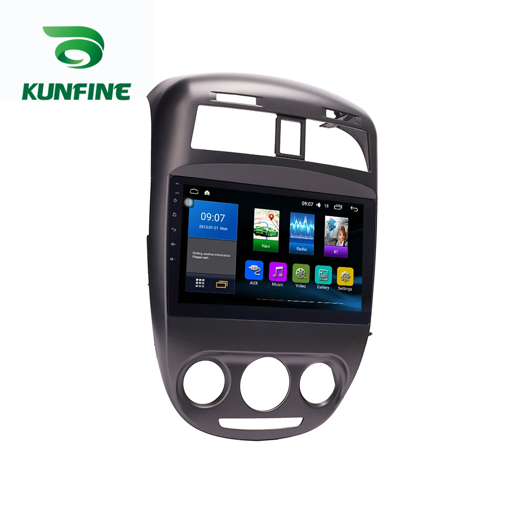 Восьмиядерный 1024*600 Android 8 1 автомобильный DVD GPS навигационный плеер Deckless стерео для