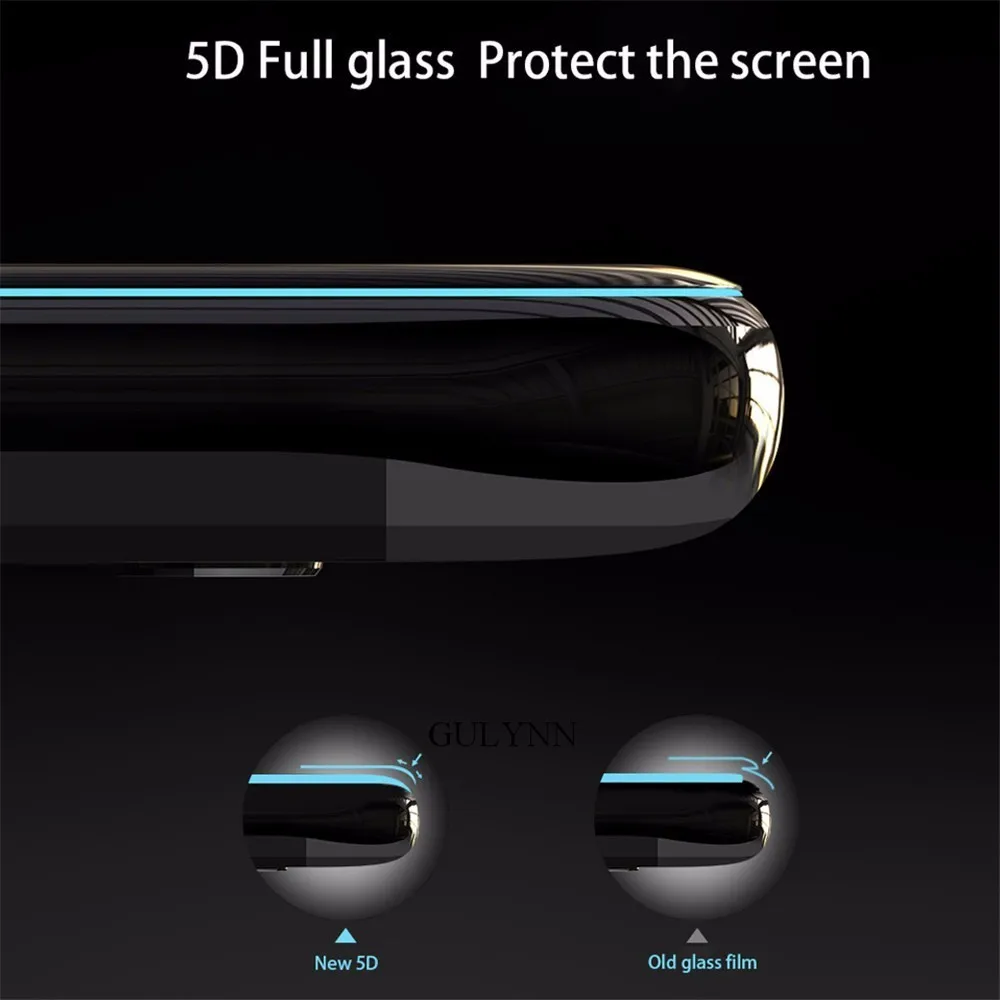 5D закаленное стекло с полным покрытием для Huawei Mate 20 10 P20 X Lite Pro Защитная пленка
