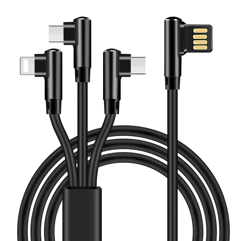 3 в 1 Локоть линии передачи данных 5 м USB быстрой зарядки телефона зарядный кабель