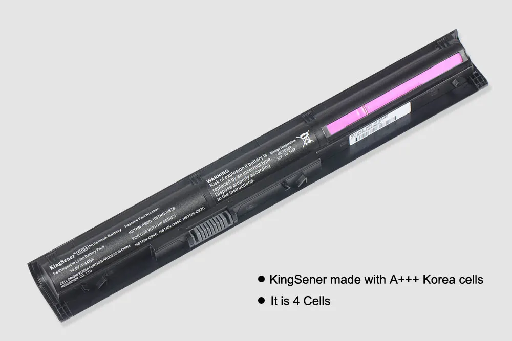 Аккумулятор KingSener RI04 для ноутбука HP ProBook 450 455 470 G3 G4 805294 001 HSTNN Q94C P3G15AA DB7B Q95