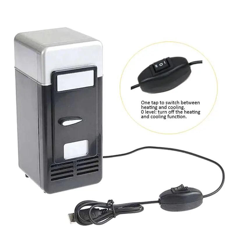 Автомобильный мини холодильник с usb портами 5 В встроенный светодиодный