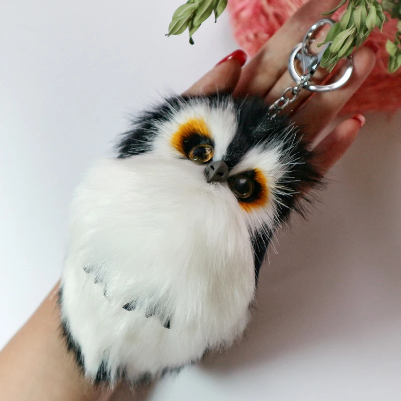 Сумка кулоны аксессуары брелок для ключей с имитацией кроличьего меха пушистый