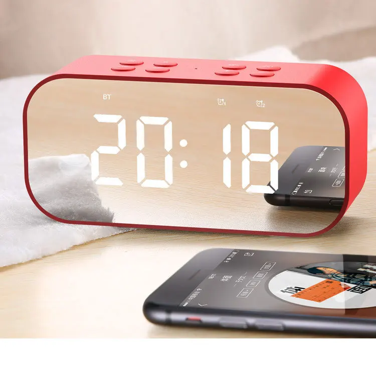 Светодиодные фонари маленький динамик HiFi Круглый мини звук 2018 новый стиль