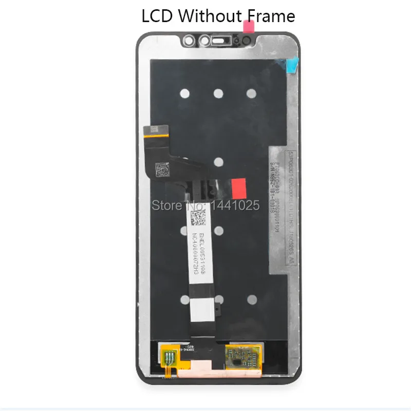 AAA Качество ЖК IPS для xiaomi redmi note 6 pro LCD сенсорный экран черный с рамкой|Экраны