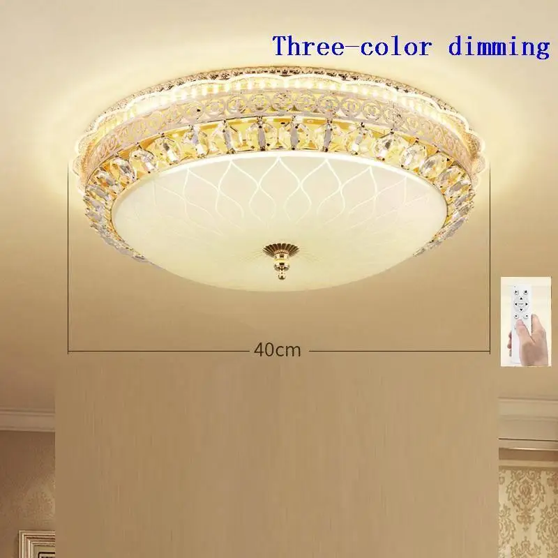 Промышленный Декор Светильник Блеск лампа с плафоном Lampara Techo Plafondlamp Plafonnier Crystal