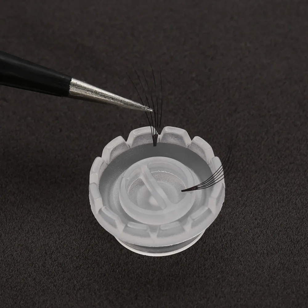 Eyelash Glue Lash Lift Eyelashes Extension Makeup Tool 10Pcs Plastic Adhesive Stand for | Красота и здоровье