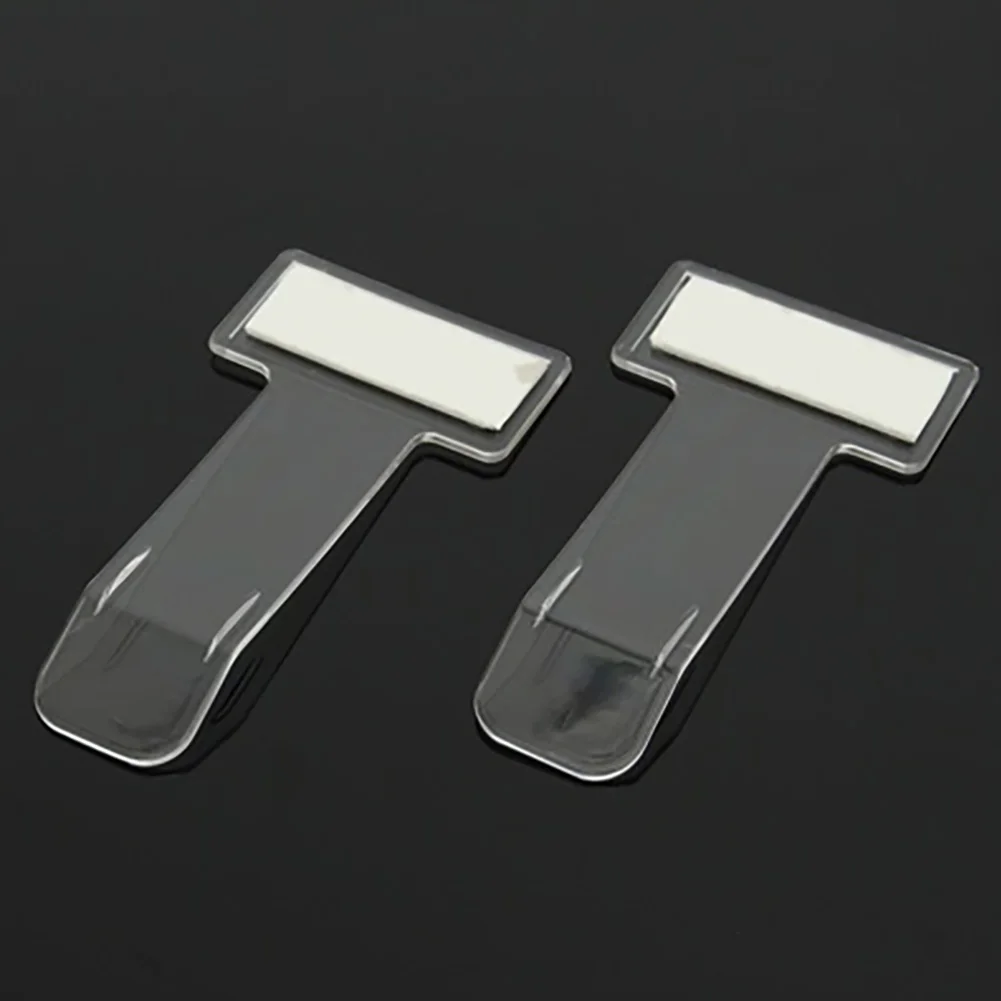 Parking Ticket Clip Bill Holder Organizer Fastener Transparent Auto Card Windshield Sticker For Car Styling Useful Accessories | Автомобили