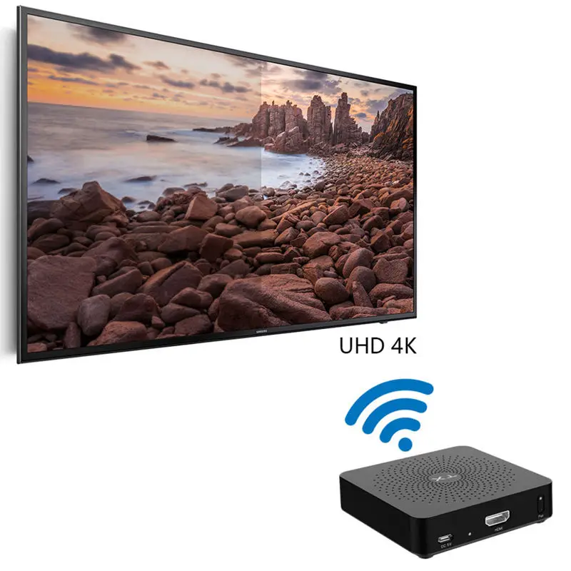 W2H 4K 60ghz беспроводной Hdmi удлинитель для передатчика Приемник Нулевая задержка
