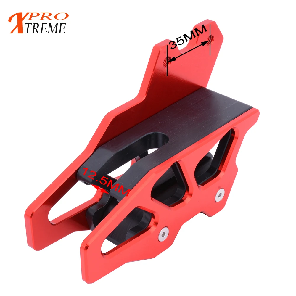 Направляющая цепи из алюминиевого сплава CNC Звездочка для Honda CRM125 1990 99 XR250 BAJA 1995 2007