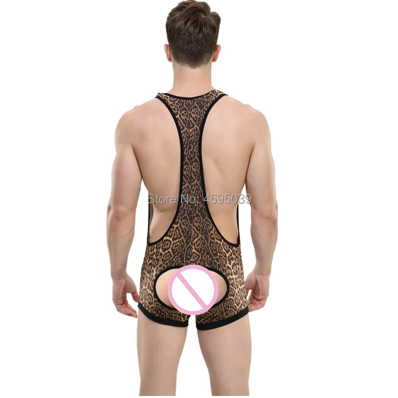 Сексуальные мужские Кольца для пениса открытый промежность боди G String Lovers гей