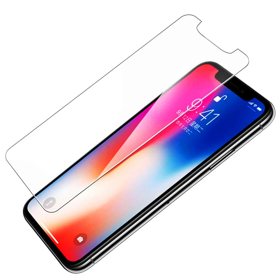 Закаленное стекло 2.5D для iPhone XS Max X XR 8 7 Plus пленка экрана sx xsmax не полное покрытие |