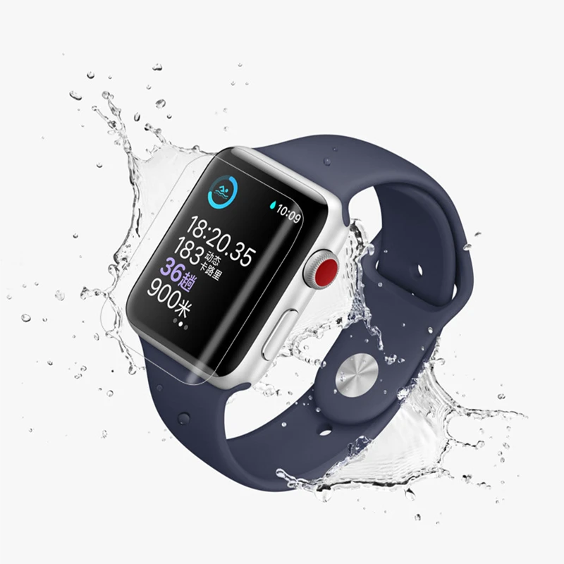 2.5D Гидрогелевая пленка для Apple Watch 38 мм серия 4 3 2 1 защитная мягкая предотвращения