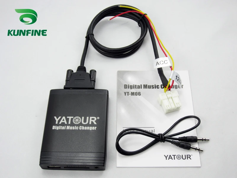 Автомобильный цифровой музыкальный Переходник USB SD Aux MP3 интерфейс стерео радио