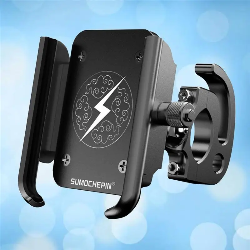 4-6.5 inch Phone Holder 360 Degree Rotatable Aluminum Alloy Mobile Rack Stand for Motorcycle Mountain Bike Bicycle | Автомобили и