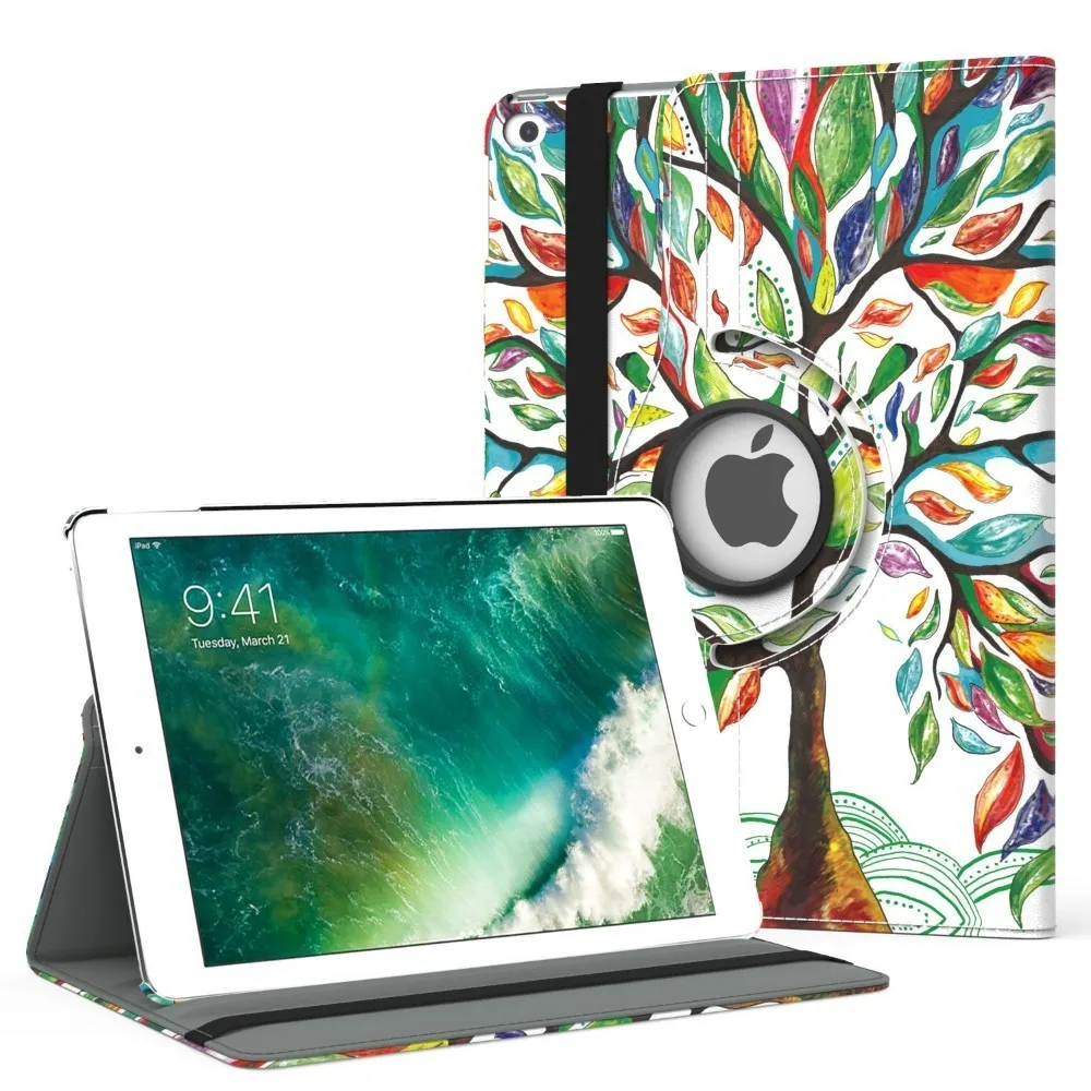 Чехол для IPad 9 7 2018 нового 2017 Smart Cover PU кожаный чехол 6 го поколения A1822 A1893|Чехлы