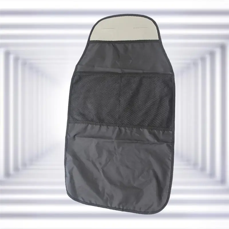 Folding Seat Back Protectors Kick Mats with Backseat Organizer Pocket Storage for Car Black | Автомобили и мотоциклы