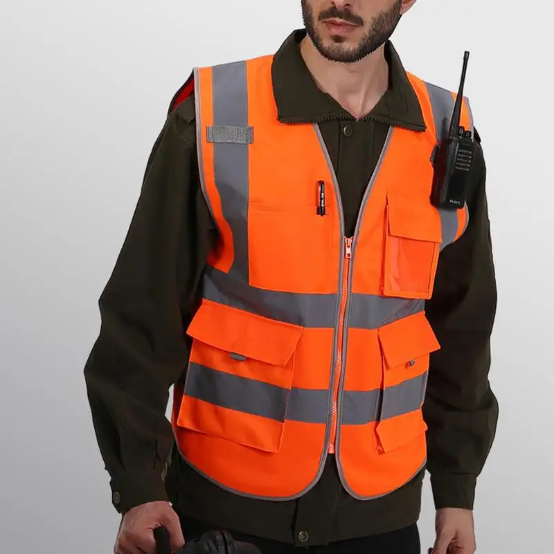 Высококачественный жилет для руководителей HI VIS VIZ высокой видимости