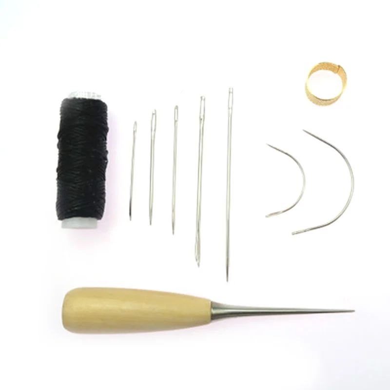 10 шт./компл. Кожа ремесло удар ручной сшивание резьба швейный инструмент шило