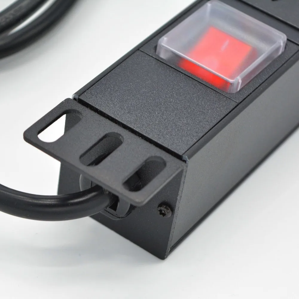 10A 7 8 единиц Австралийский PDU Мощность полосы шкафа sockets19 дюймов 1U стойки