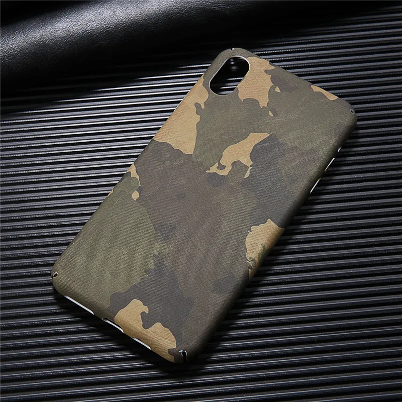Lovebay Sports Army Green Camouflage Case For iPhone 6 6S 7 8 Plus X XR XS Max Camo Hard TPU Silicon Cover Shell Fashion Fundas |