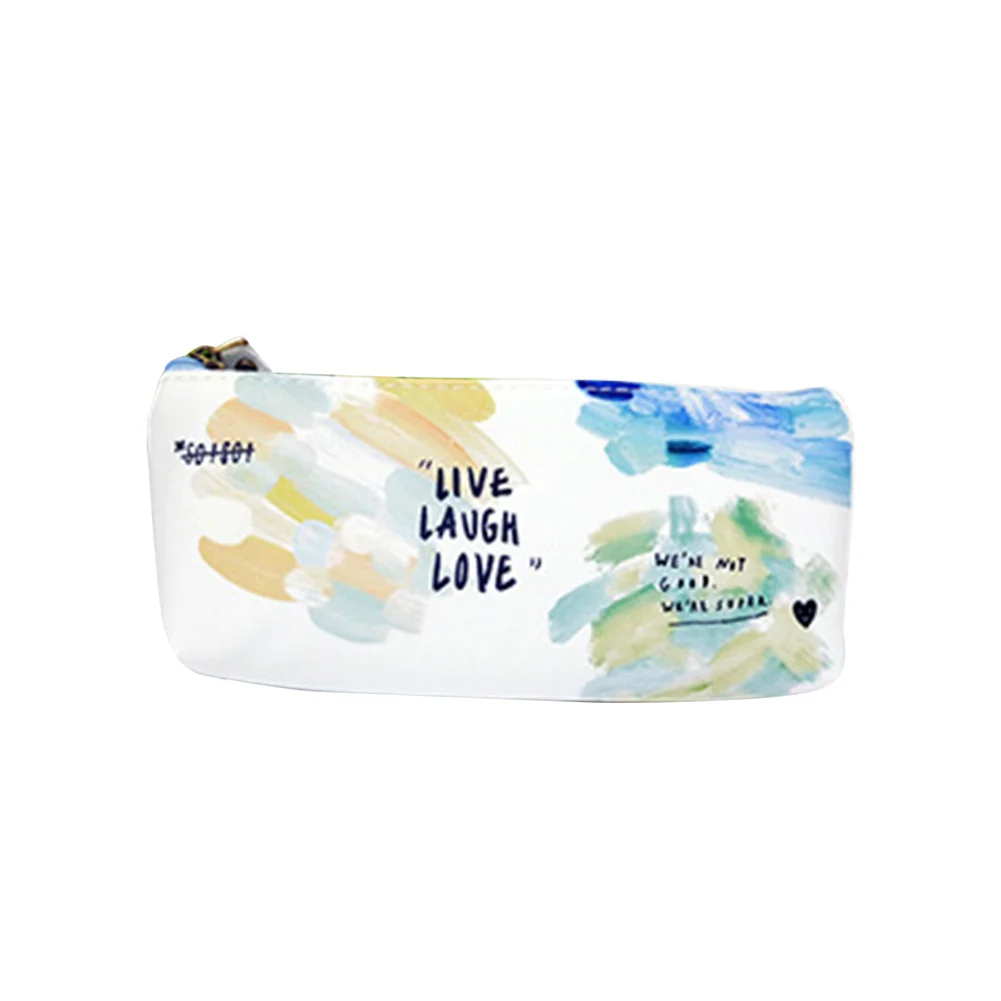 Канцелярские принадлежности для девочек футляр карандашей школьные холст