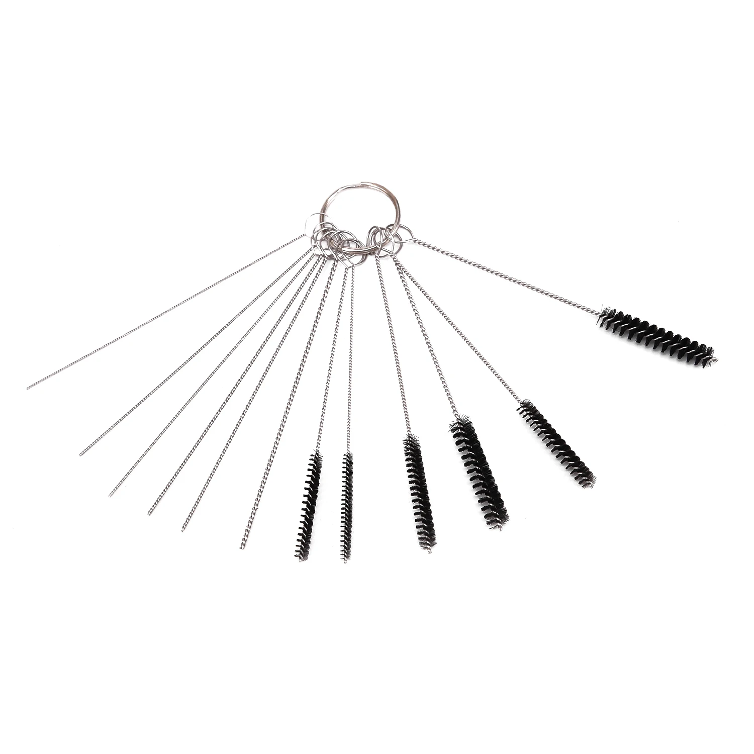 5 Brushes 10 Cleaning Needles Carburetor Carbon Dirt Jet Cleaner Tool For Yamaha | Автомобили и мотоциклы
