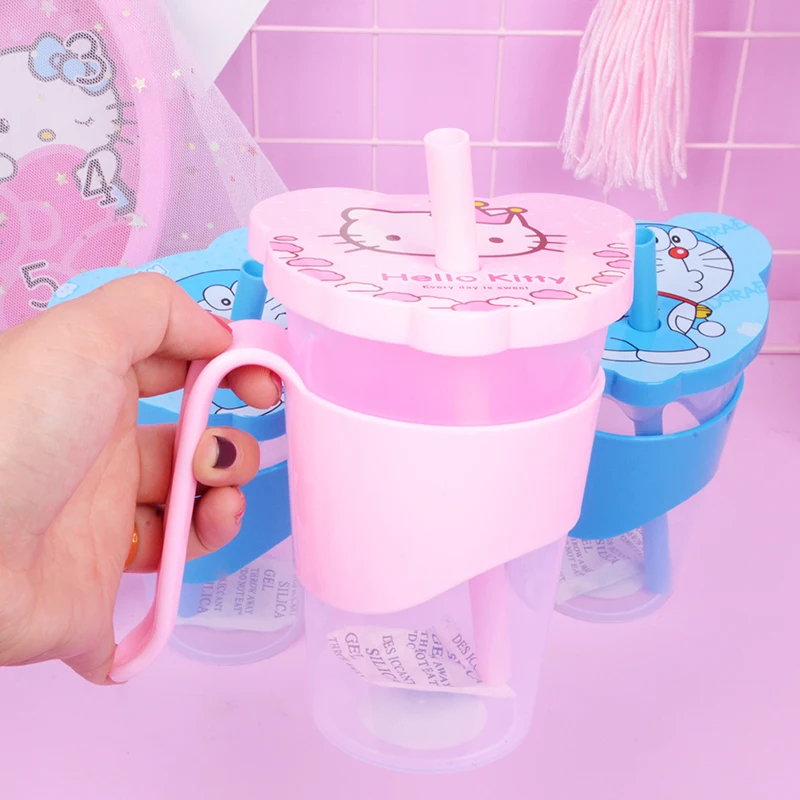 Bring Straw Real Glass для взрослых девочек My Heart Детская кружка школьниц прекрасный свежий