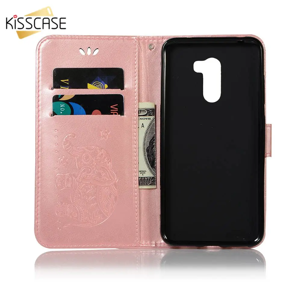 Чехол-книжка KISSCASE с тиснением в виде животного для Xiaomi 6 8 SE Lite Mix 2 5S 5C Redmi 3 4A 5A |