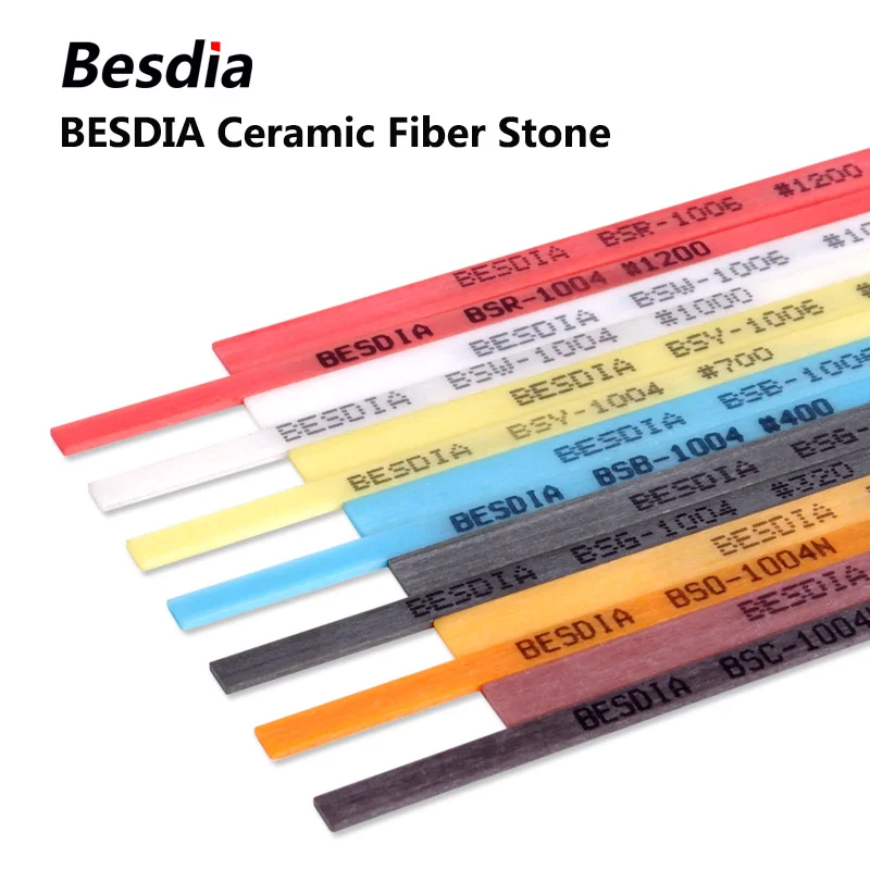Камни из керамического волокна Besdia, сделано в Японии, 1004, 1006, 1010, 5 шт., Тайвань