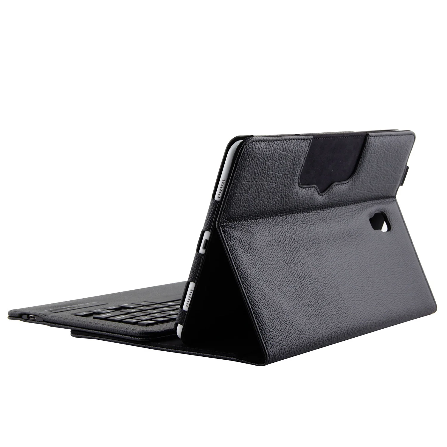 Черный чехол с клавиатурой для Samsung Galaxy Tab A 10 5 2018 модель Sm T590/T595/T597 тонкий корпус