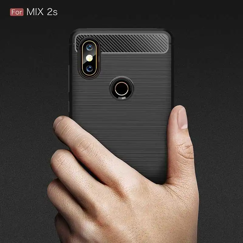 Mokoemi модный Ударопрочный Мягкий силиконовый чехол 5 99 дюйма для Xiaomi Mi Mix 2s сотового