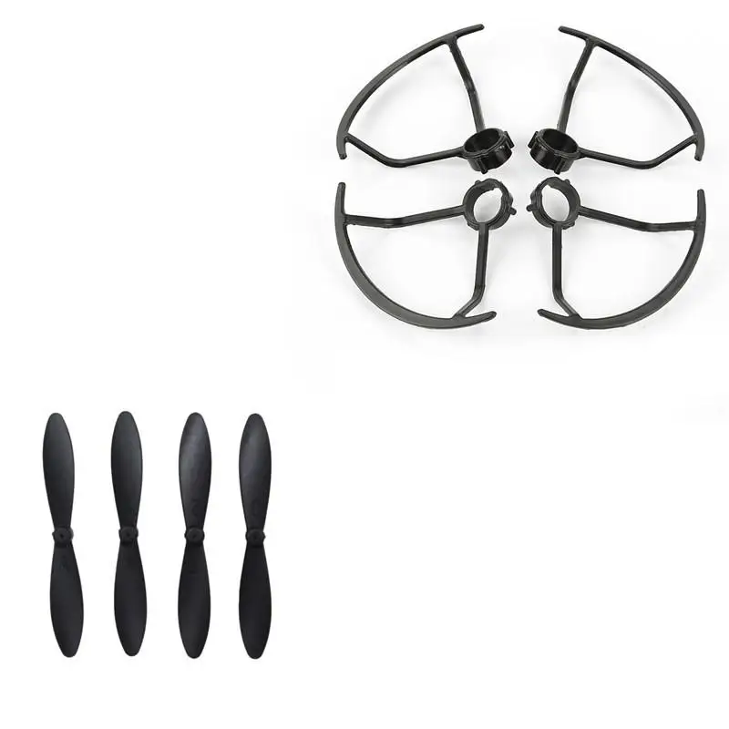 4 шт. лезвия и защитный чехол для пропеллера LF606 2 SG800 M11 Quadcopter RC запчасти