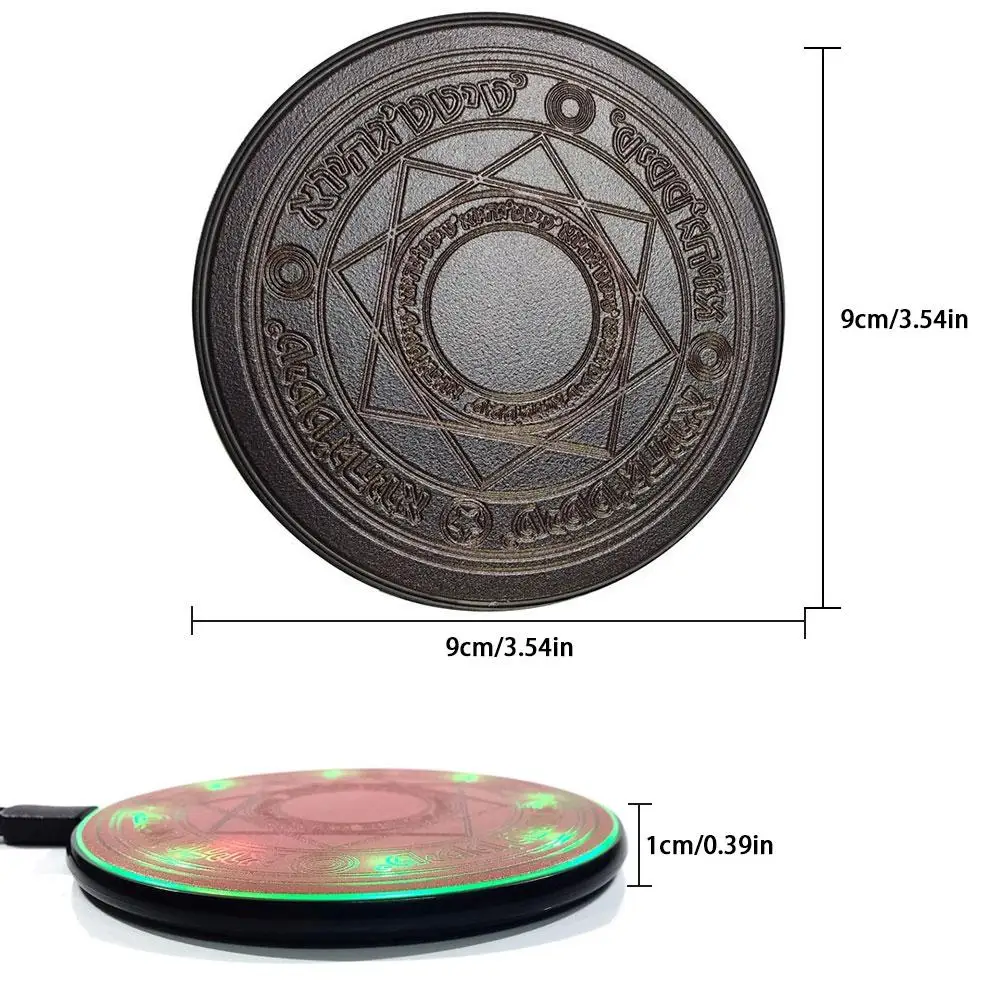 Волшебное Беспроводное зарядное устройство ультратонкий 10 Вт для IPhone 8 Plus X XR Xs XsMax