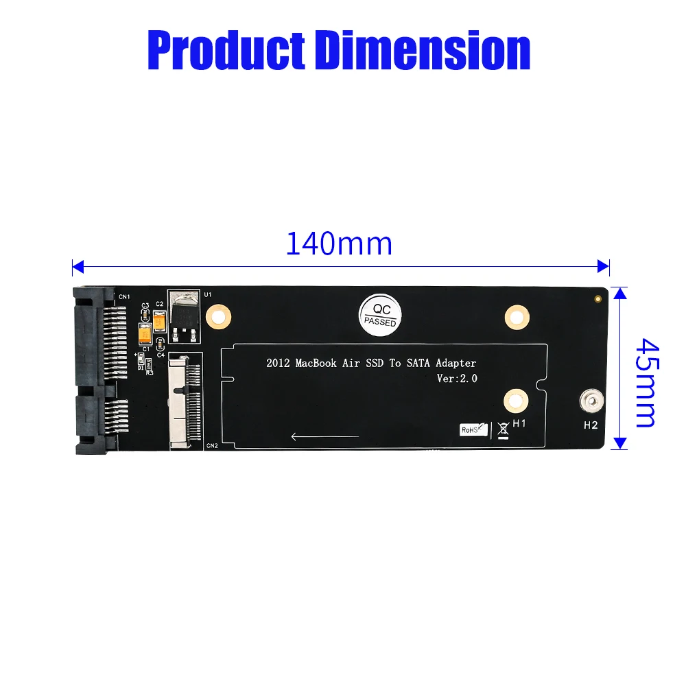 18 + 8 Pin SSD на SATA 2 5 дюйма USB адаптер карта для 2012 Macbook Air/Pro Retina конвертер с 0