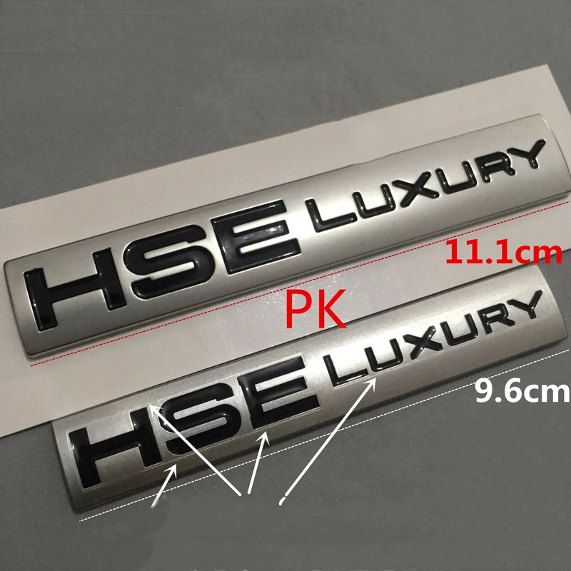 SPORT HSE Luxury CV6 SDV6 SDV8 Si4 SV Autobiography Emblem Badge Car Styling Refitting Trunk Sticker For Land Rover Range | Автомобили и