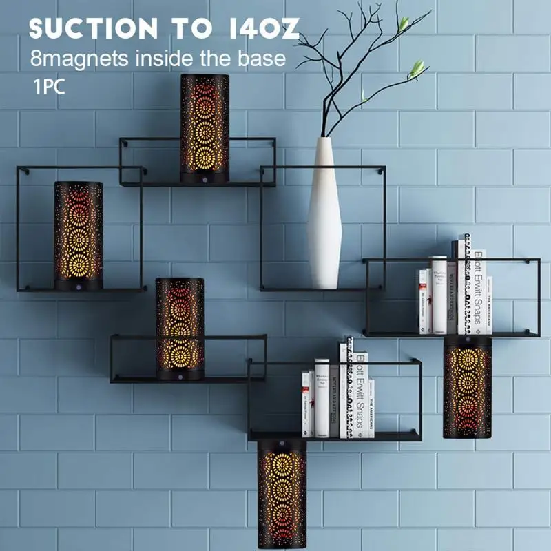 Открытый USB Перезаряжаемый пламя светодио дный светодиодный ночник мерцающий