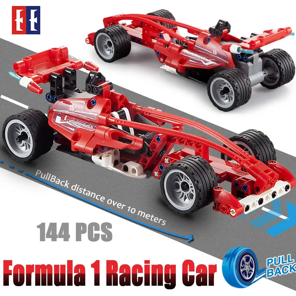 model building blocks technic F1 Formula 1 Racing car kits bricks toys for children | Игрушки и хобби