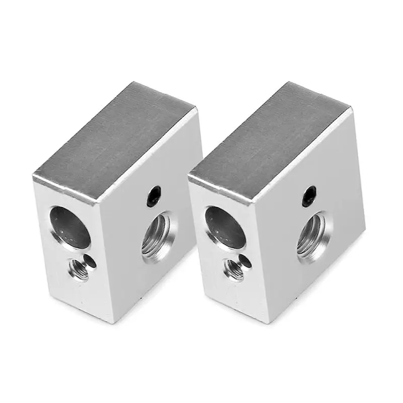 2pcs0. 4 мм сопло + 2pcsM6*30 горло 2 шт нагревательный блок MK8 для Makerbot 3D принтера |