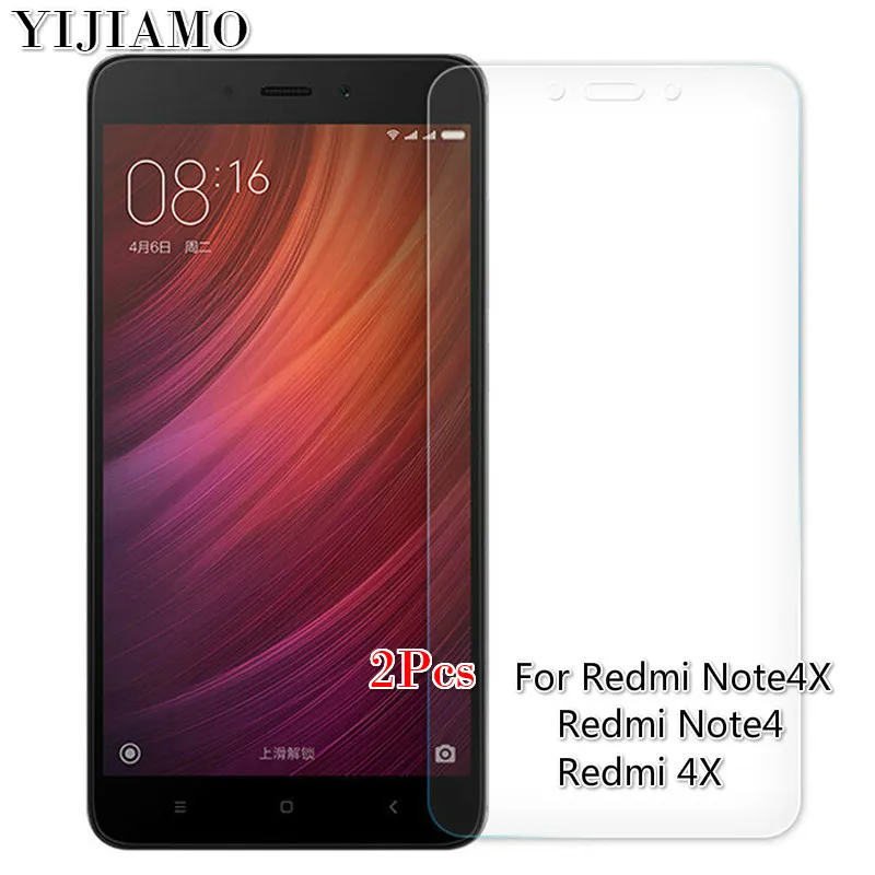2 шт. защитная пленка для Xiaomi Redmi 4x стекло Note 4 закаленное защита экрана | Мобильные