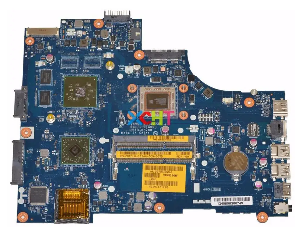 

CN-0MR3VG 0MR3VG MR3VG VAW03 LA-9103P w A8-5545M CPU for Dell Inspiron M531R 5535 PC Laptop Motherboard Tested