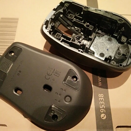 

1 set original new mouse shell mouse housing for Logi-tech MX Anywhere 2s genuine Mouse case Gray